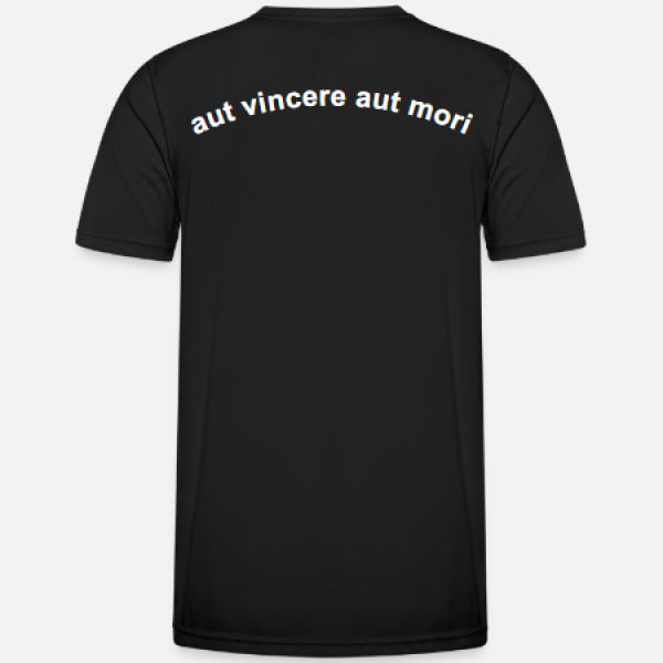 T-Shirt_Regular_Schwarz_aut vincere aut mori